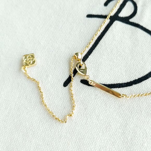 Kendra Scott Necklace - Cheer - White Mother-of-Pearl Gold - Picture 4 of 4